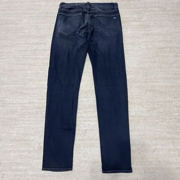 Rag & Bone Mens Fit 2 Authentic Stretch Slim Jeans Denim Blue/Gray 29X30 (READ)